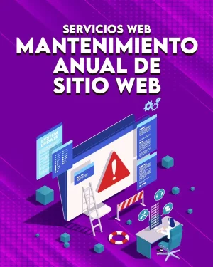 MANTENIMIENTO ANUAL DE SITIOS WEB